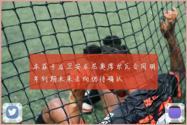 本菲卡后卫安东尼奥席尔瓦合同明年到期未来去向仍待确认
